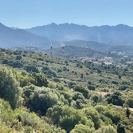 Suite Avec 2 Chambres D'Hotes Pour 1 A 4 Personnes Avec Vue Mer, Terrasse, Climatisation, Parking Prive, Proche Port Et Aeroport, Petit Dejeuner Inclus Nocleg ze śniadaniem
